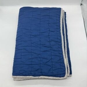 Pottery Barn Kids Blue Crib Quilt